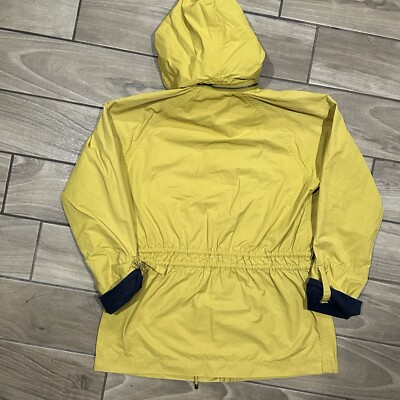 Vintage Banana Republic Jacket Extra Small Yellow Field Hooded