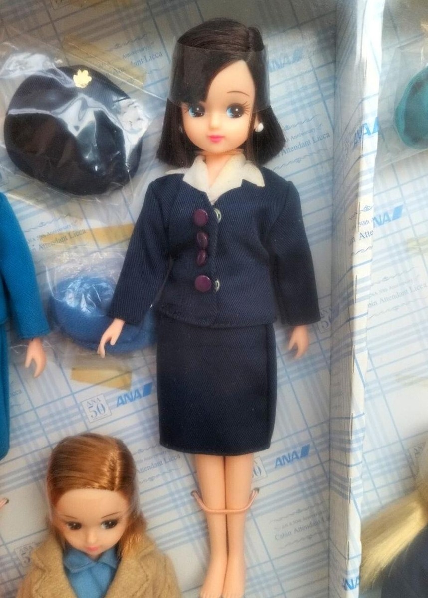 Licca-Chan ANA 50th Anniversary Cabin Crew ANA Cabin Attendant
