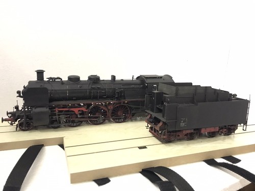 KM1 111811 Spur 1 BR 18.5 Dampflok 18 528 FS gealtert Becasse für Märklin Kiss | Zustand: Gebraucht