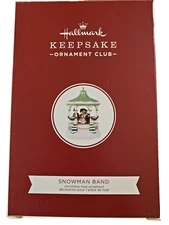 Hallmark 2020 Snowman Band~ Magic Sound Motion ~KOC Exclusive NIB