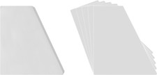  30 12" Record Bin Divider Cards - Sloped 12" x 13-1/8" - White Standard 40mil