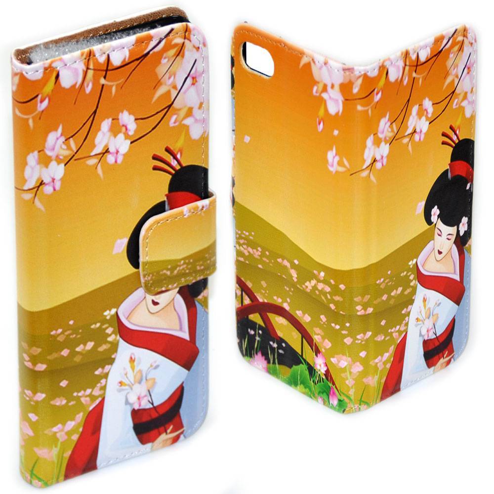For Huawei Series - Japan Theme Print Flip Case Wallet Mobile Phone Cover #1