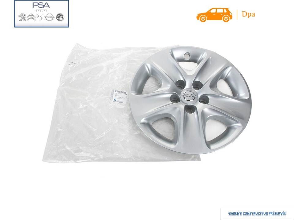 Lot De 4 Enjoliveurs D'Origine OPEL - Pour Vectra C, Astra G/H, Zafira B - Jante 16