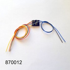 Decodeur 6 fils H0, DCC moteur + 2 AUX Decoder digital LaisDcc KungFu 870012