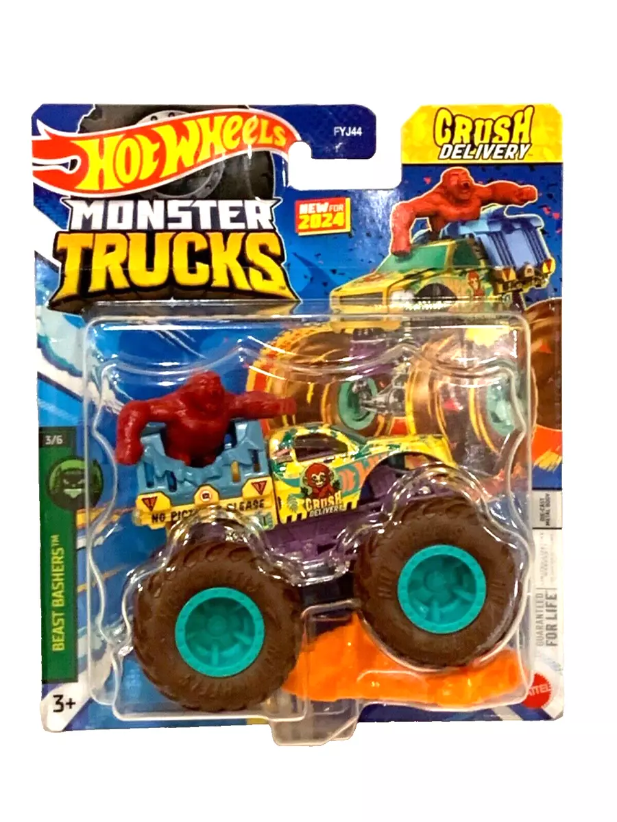 2024 HOT WHEELS Monster Trucks - Dodge Ram Van - Crash Legends - E75 – Toy  Car Box