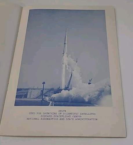 Vintage NASA Launch Vehicles Picture Booklet 01-623-48 1960s Rockets Old - Picture 13 of 24