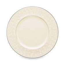 Tazza E Piattino Lenox Pearl Innocence – Porcellana Con Puntini Smaltati E Finiture In Platino, Made In - 3