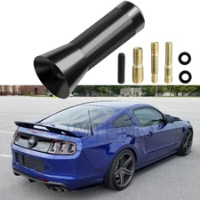 For Ford Mustang GT 1.4" Short Car Antenna Aerial Radio AM/FM Mast Carbon Black