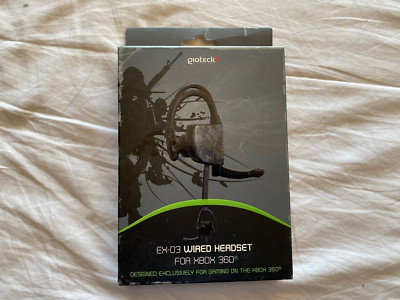 Gioteck Wired Headset EX-03 Inline Messenger W/ Micro MICROSOFT XBOX 360 SEALED