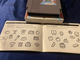 Bubble Bobble Nintendo NES CIB Complete w/ Manual