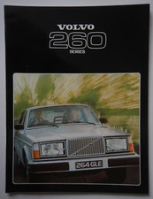 VOLVO 260 SERIES orig 1978 UK Mkt Full 28pp Sales Brochure - 264 265 GL GLE