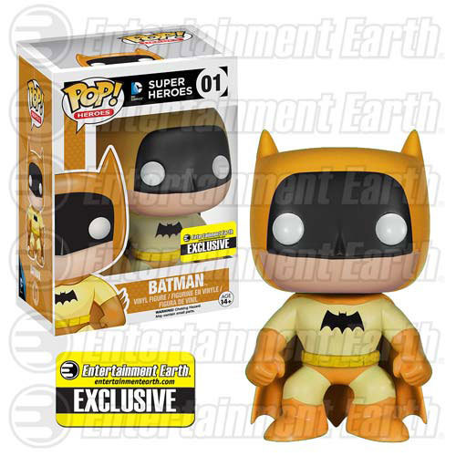 Funko Pop Batman YELLOW Rainbow EE Exclusive 75th Anniversar