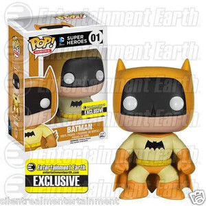 Funko Pop Batman YELLOW Rainbow EE Exclusive 75th Anniversary DC Comics | eBay
