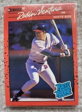 1990 Donruss Robin Ventura ROOKIE #28 Chicago White Sox Baseball card RAK PAK 1
