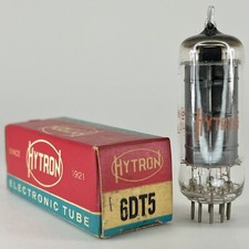 (1) Tested Hytron 6DT5 Tube with Box Date Code EFD NE Beam Power Tube (c)