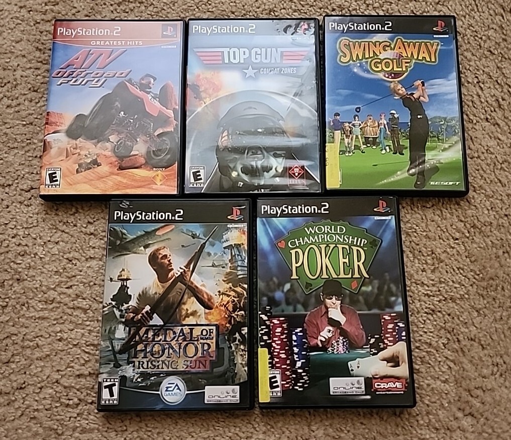 プレステ2本体一式ソフト5本セット 送料関税無料】 楽天市場】【PS2ソフト5本セット！】PS2