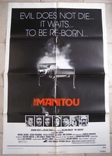 THE MANITOU ORIGINAL MINT 27X41 FOLDED MOVIE POSTER HORROR 1978 TONY CURTIS