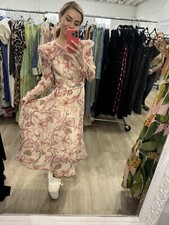 Zimmerman New NWT Beautiful Dress Matchmaker Pink Floral Dress Incredible