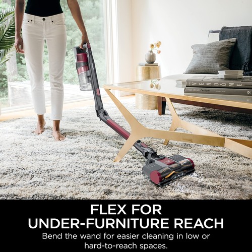 Shark IZ163H Pet Plus Cordless Stick Vacuum- HEPA Filter, Raspberry - Bild 5 von 9