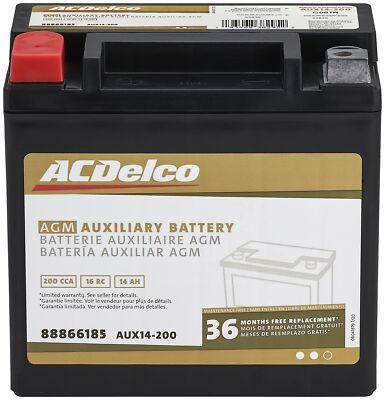 ACDelco Gold AGM Battery Maintenance Free Leak Proof Deep Cycle