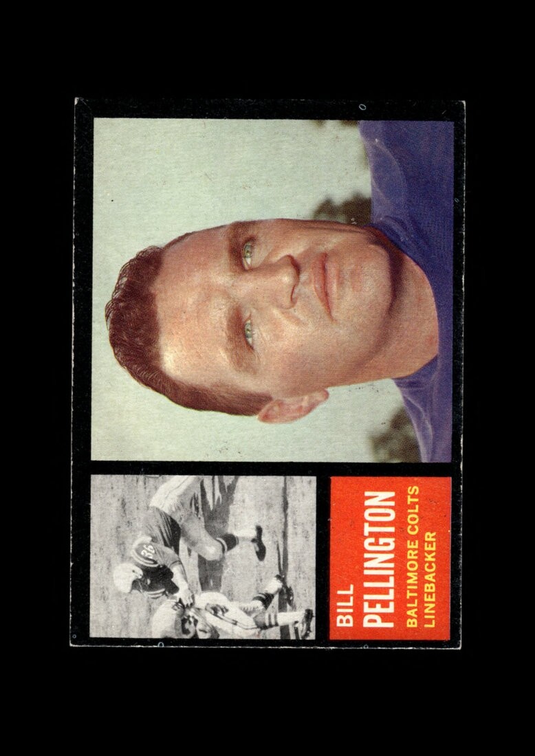 1962 Topps Set-Break #  9 Bill Pellington EX-EXMINT *GMCARDS*