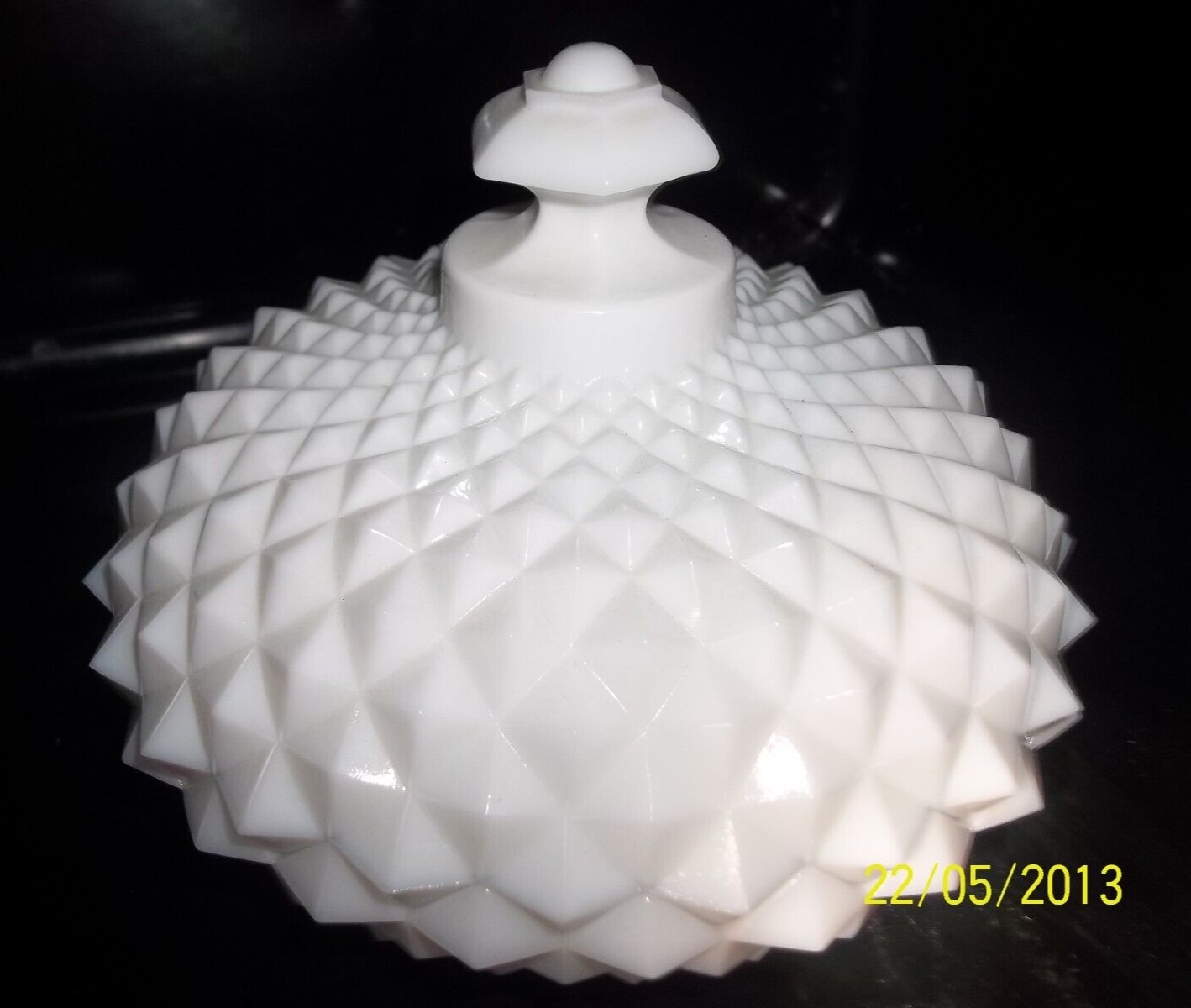 MILK GLASS BUTTER DISH eBay