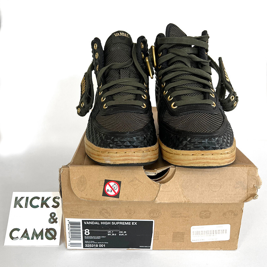 NIKE VANDAL HIGH SUPREME EX, 8 / 325318 001 | eBay NIKE VANDAL HIGH SUPREME EX, 8 / 325318 001 | eBay