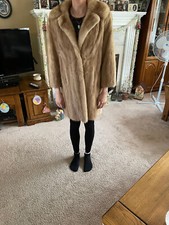 Women's Vintage Medium Length Mink Coat - Autumn Haze (philip Reiner Furs Ny)