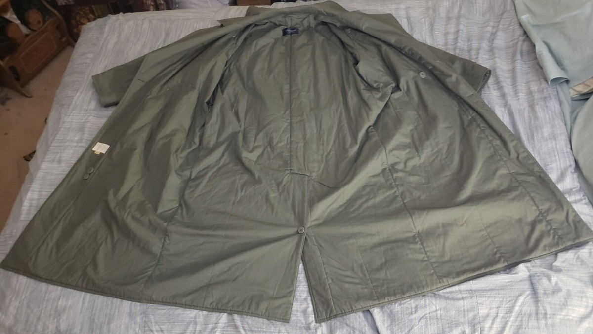 Trench Coat Sanyo/Allegri Army Green (R-42) RN 60722 With Belt
