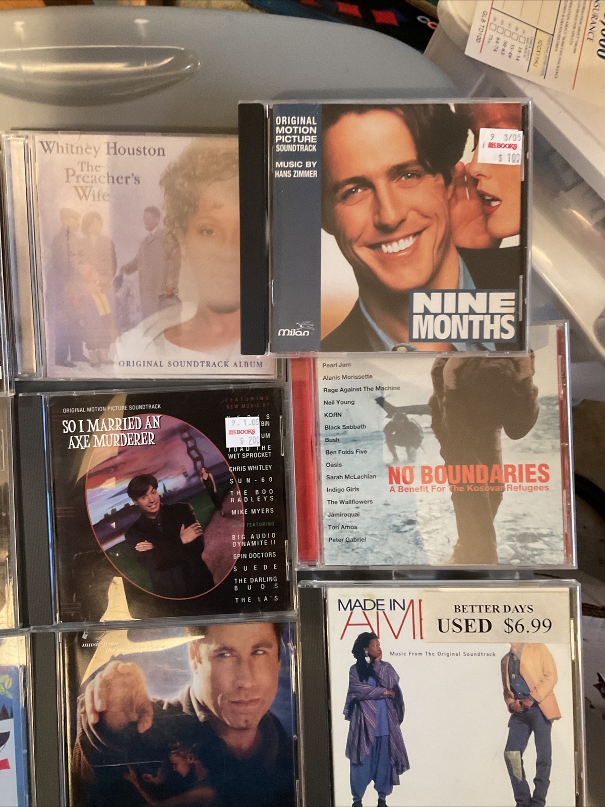 Lot Of 12 Soundtrack CDs TV Movie & More! Great CD Lot! Great Titles