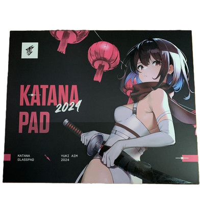YUKIAIM 2024 KATANA GLASS MOUSEPAD 【公式通販】