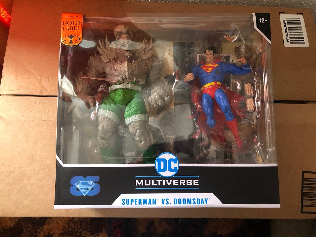 McFarlane DC Multiverse SUPERMAN VS DOOMSDAY McFarlane Gold