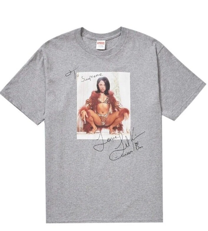 Tee shirt gris Supreme Lil Kim (SS22)   Chemise homme neuve taille XL ~LIVRAISON GRATUITE~