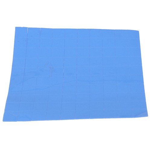 100Pcs 10*10*0.5mm Thermal Pad GPU CPU Heatsink Cooling Conductive Silicone _ou - Photo 10/10
