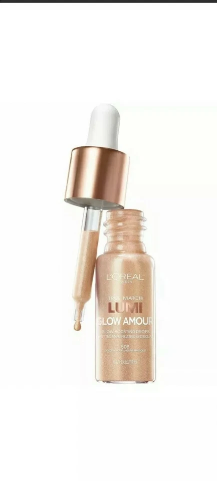 L'Oreal True Match Lumi Glow Amour 508 Golden Hour Highlighting Drops - Image 3 of 3