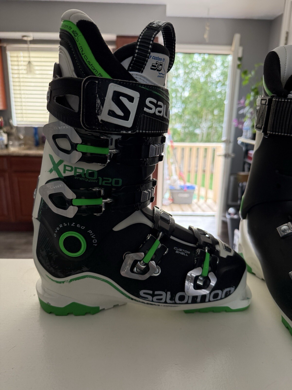 Scarponi da sci Salomon X Pro 120 Energyzer fodera taglia 24 25 5 R ottime condizioni!