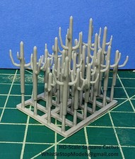 HO scale Saguaro Cactus set of 24 HO1015