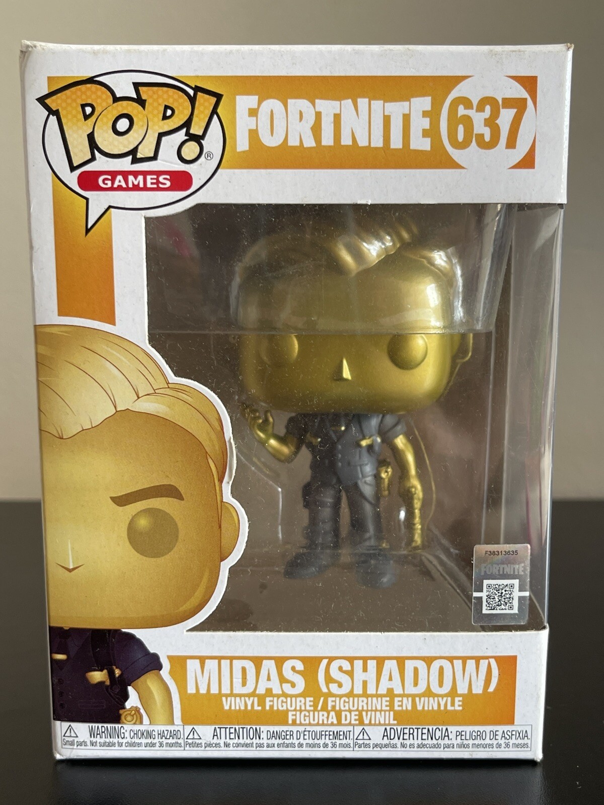Funko Pop! Vinyl: Fortnite - Midas (Shadow) (Gold) (Metallic) #637