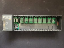 Automation Direct D2-09B-1 Direct Logic 9-Slot Panel Mount Din Rail #100G23PR7
