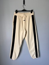 Adidas x Fear of God Athletics Heavy Fleece Sweatpants - Large - Cream - IS8758