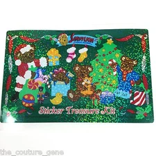 Vtg Sandylion Dated 1995 Rare Prismatic Glittery Glitter Bear STICKER TREASURE