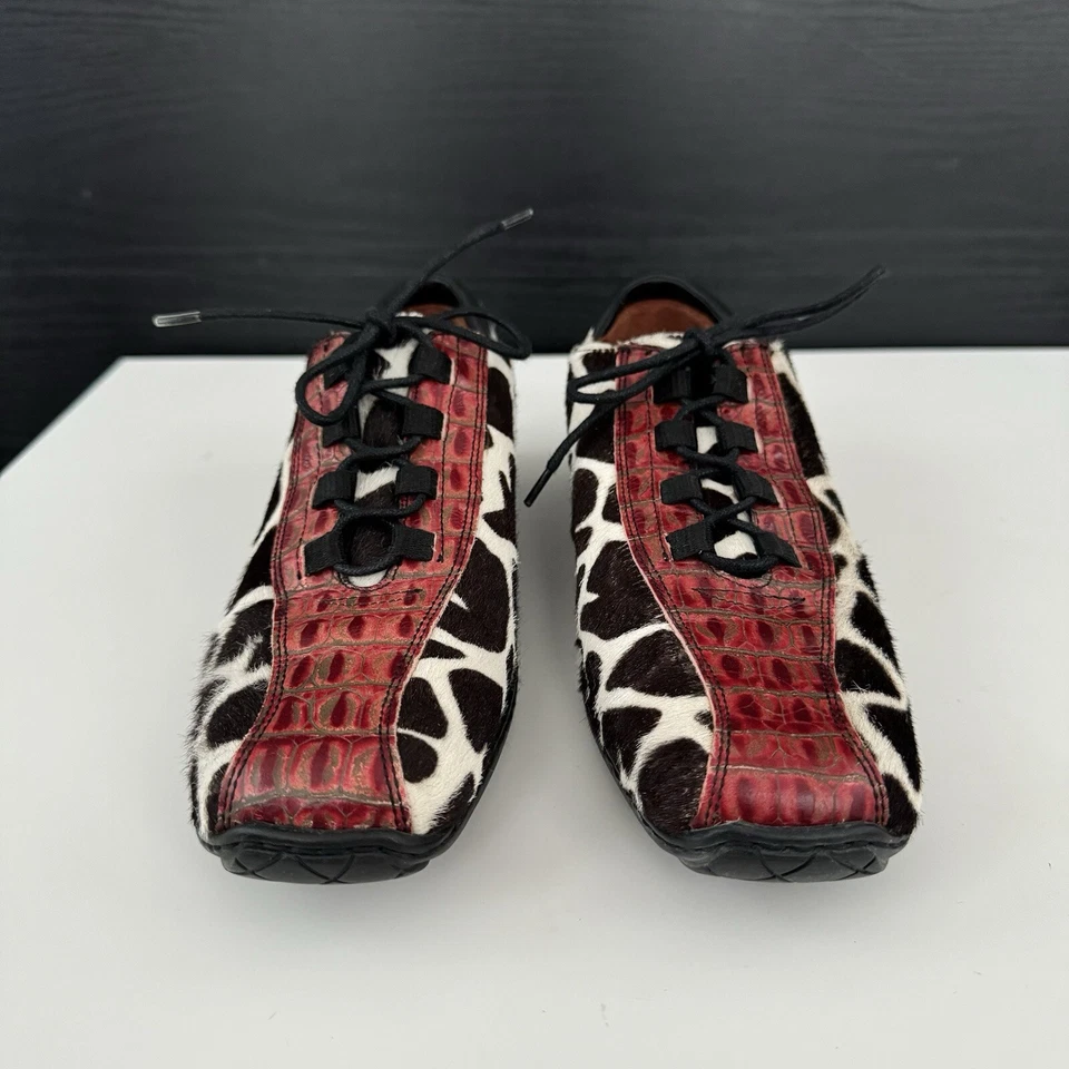 Donald J Pliner 小马毛动物印花运动鞋 - 女式 7.5 M — 第 4/4 张图片