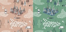 Disney Winnie the Pooh Piglet Fabric made in Korea by the Half Yard