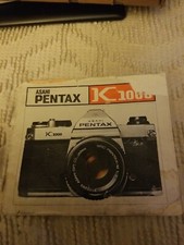Original Asahi Pentax KS1000 Manual Instructions Booklet - Used
