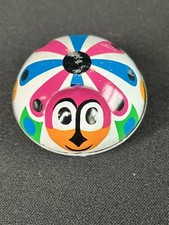 1950's Vintage Whitman Tin Lithographed Ladybug Toy Friction Powered Exc Cond 2"