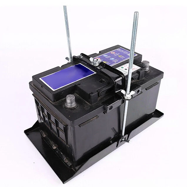 1Set Car Storage Battery Holder Adjustable Stabilizer Metal Rack Bracket Stand - Изображение 4 из 4