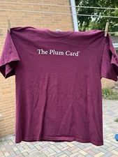 Vintage American Express Amex Promotional Large 00s Credit Plum Business Card CC