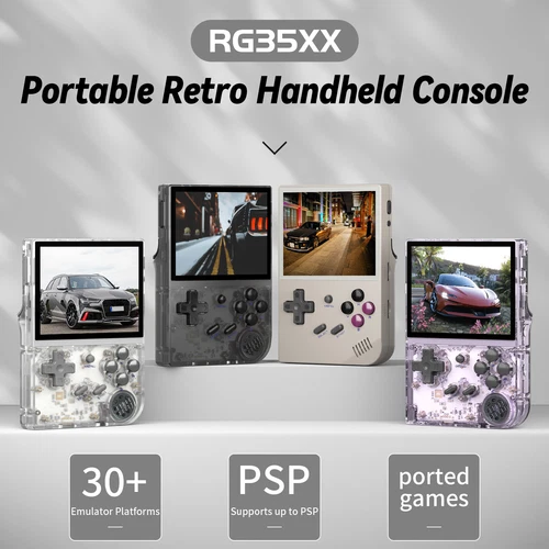 ANBERNIC 2024 New RG35XX Handheld Game Console 3.5 Inch IPS 5K Games Gifts
