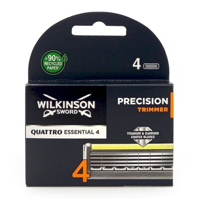 Wilkinson Quattro Essential Präzisionstrimmer 4er Pack
