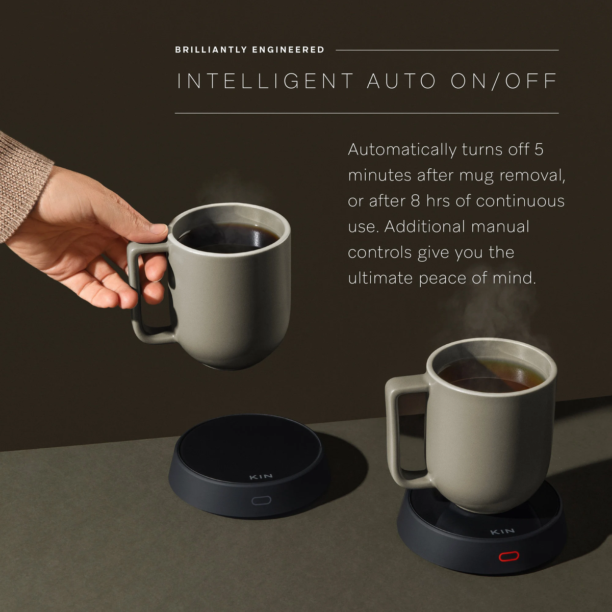 Intelligent Coffee Mug Warmer with Auto ShutoffTea Cup & Candle Warmer  Desk Acc | eBay